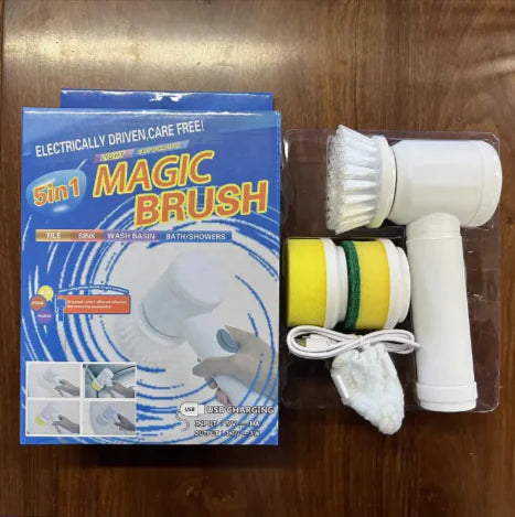 Rechargeable Multi-Function Handheld Electric Cleaning Brush